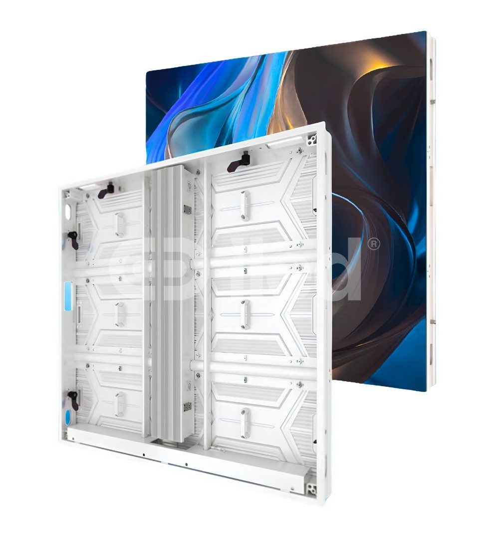 Pantalla LED exterior P5 · gabinete 960 × 960 mm