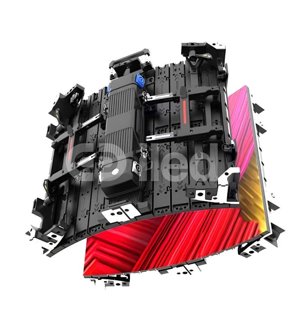 Pantalla LED curva y flexible P3.91 · exterior
